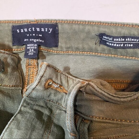 Sanctuary Social Standard Skinny Prosperity Camo - Picture 6 of 7